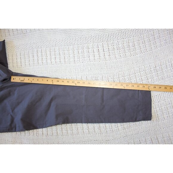 Everlane Classic Formal women's Gray Pants Size 14 Trousers elastic waist zipper - Picture 4 of 10